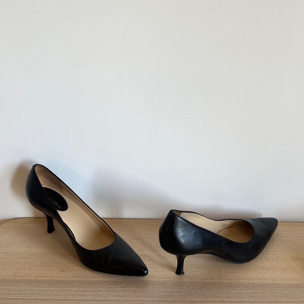 Cole Haan Classic Black Heels - Picture 4 of 8
